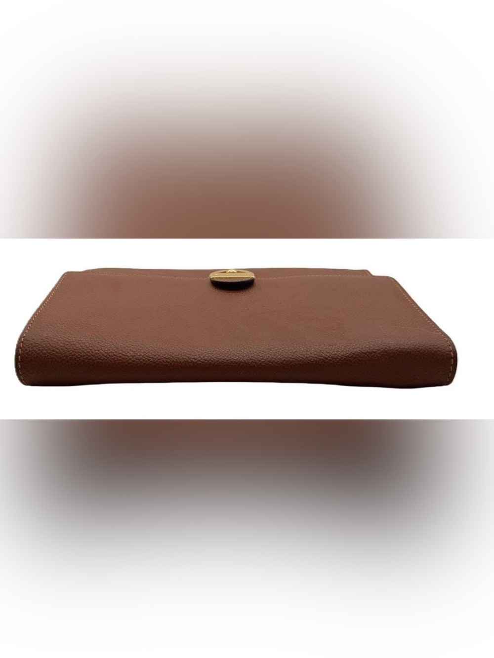 SALVATORE FERRAGAMO ICONIC GANCINI VINTAGE LEATHER CLUTCH BAG - Picture 6 of 12